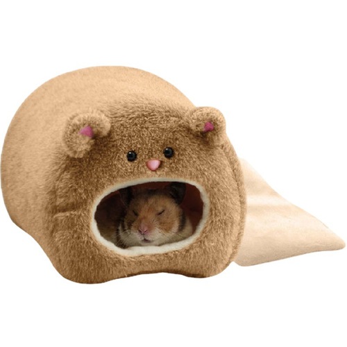 Hamster Bear Cub Bed Warm Bed for Winter Sleep Nest Sleep Bag Golden Bear Cotton Nest Small Nest Golden Bear House Dropshipping