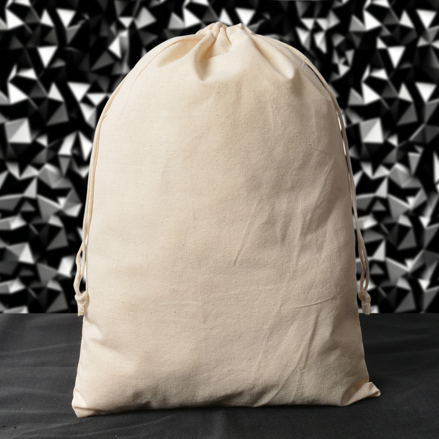 Bolsa de algodón de color natural, bolsillo con cordón, joyería, almacenamiento de granos diversos, bolsa de algodón con boca de cordón de algodón transpirable, logotipo impreso image 20