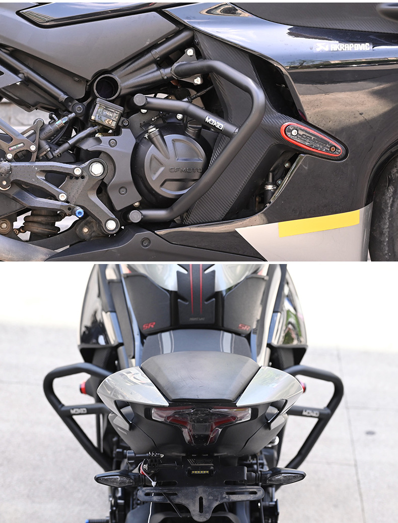 Suitable for Chunfeng 450Sr Bumper Anti-Collision and Anti-Fall Front Guard Bar Motorcycle Bumper Protective Bar Modification Accessories