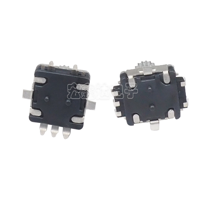 EC11貼片編碼器 10/12/15mm 旋轉編碼器/數字電位器 帶開關20脈衝 4
