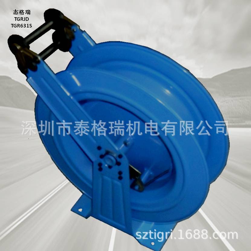 自动卷盘卷管盘水油气卷管器20M50M高压绕管器TGRJD泰格瑞TGR631S
