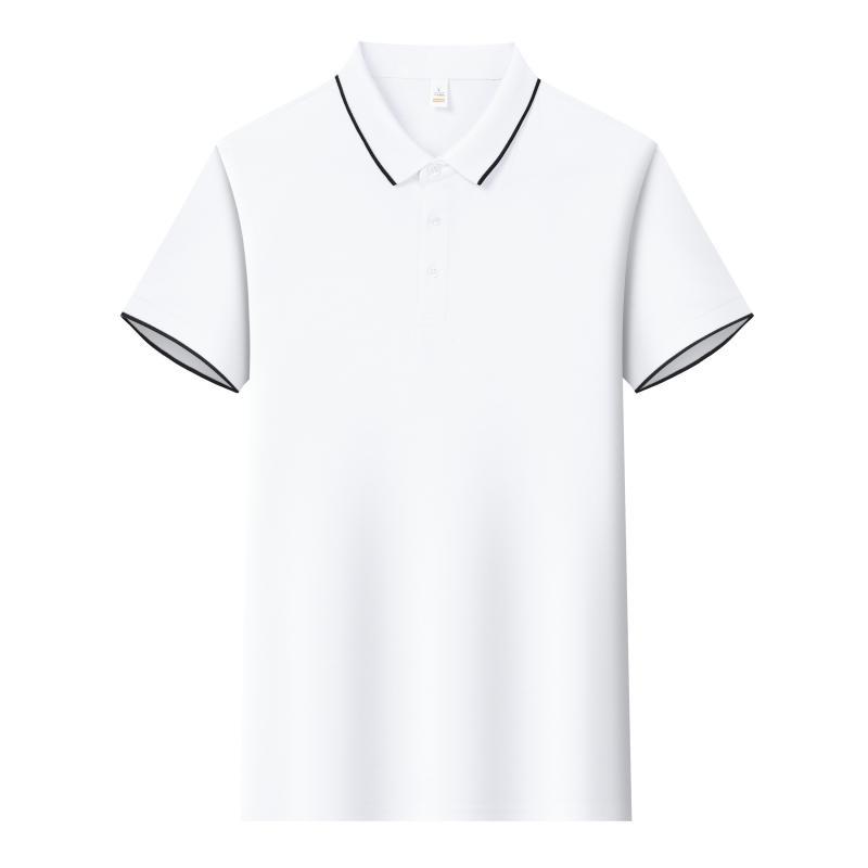 220g peso pesado Solona POLO camisa verano antibacteriano fresco para hombres y mujeres primavera y verano