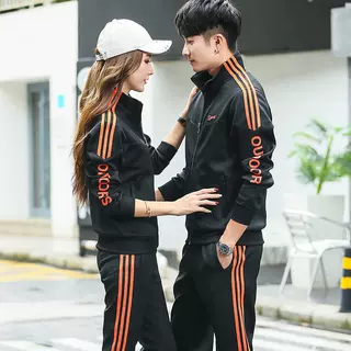 中学生校服套装男女初中生春秋季情侣运动团体服套装高中班服