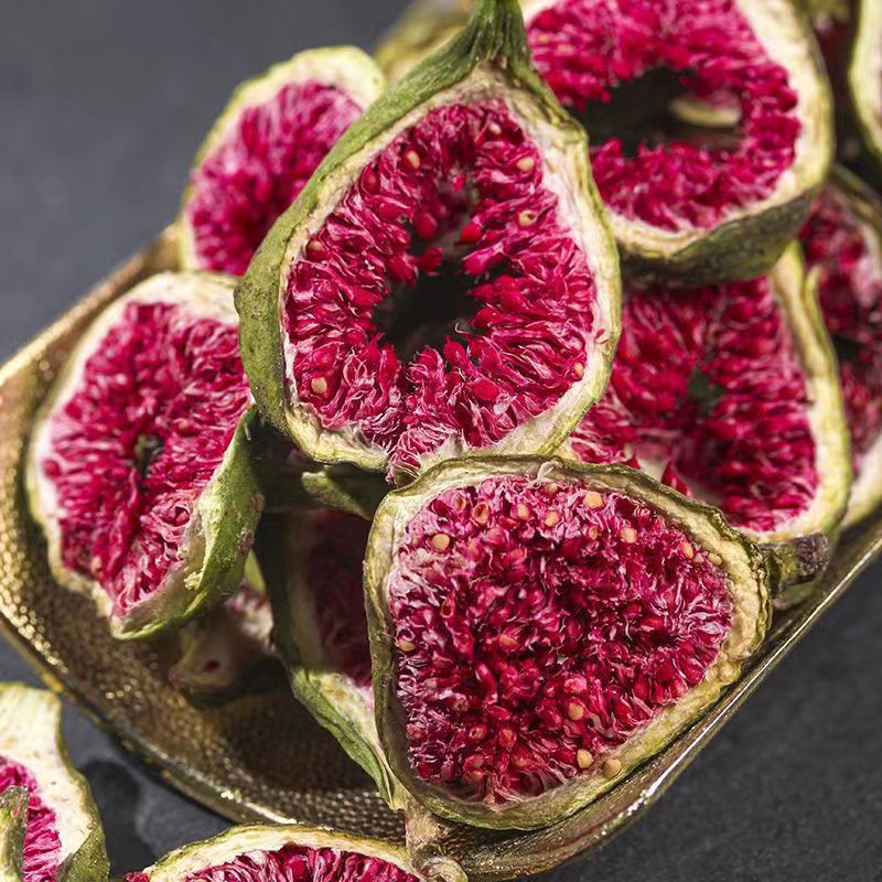 Factory direct sale dried figs 500g bulk new goods dried fig slices fresh red heart fig slices can be used for tea and soup