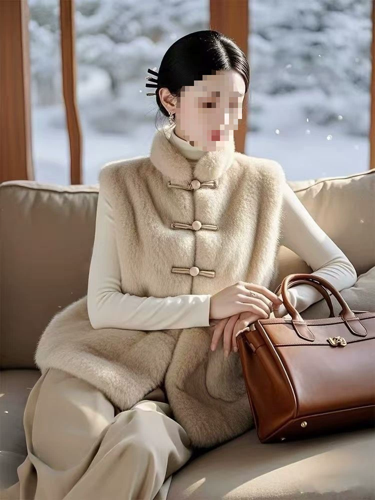 2024 зимняя новая куртка осень-зима новый китайский жилет