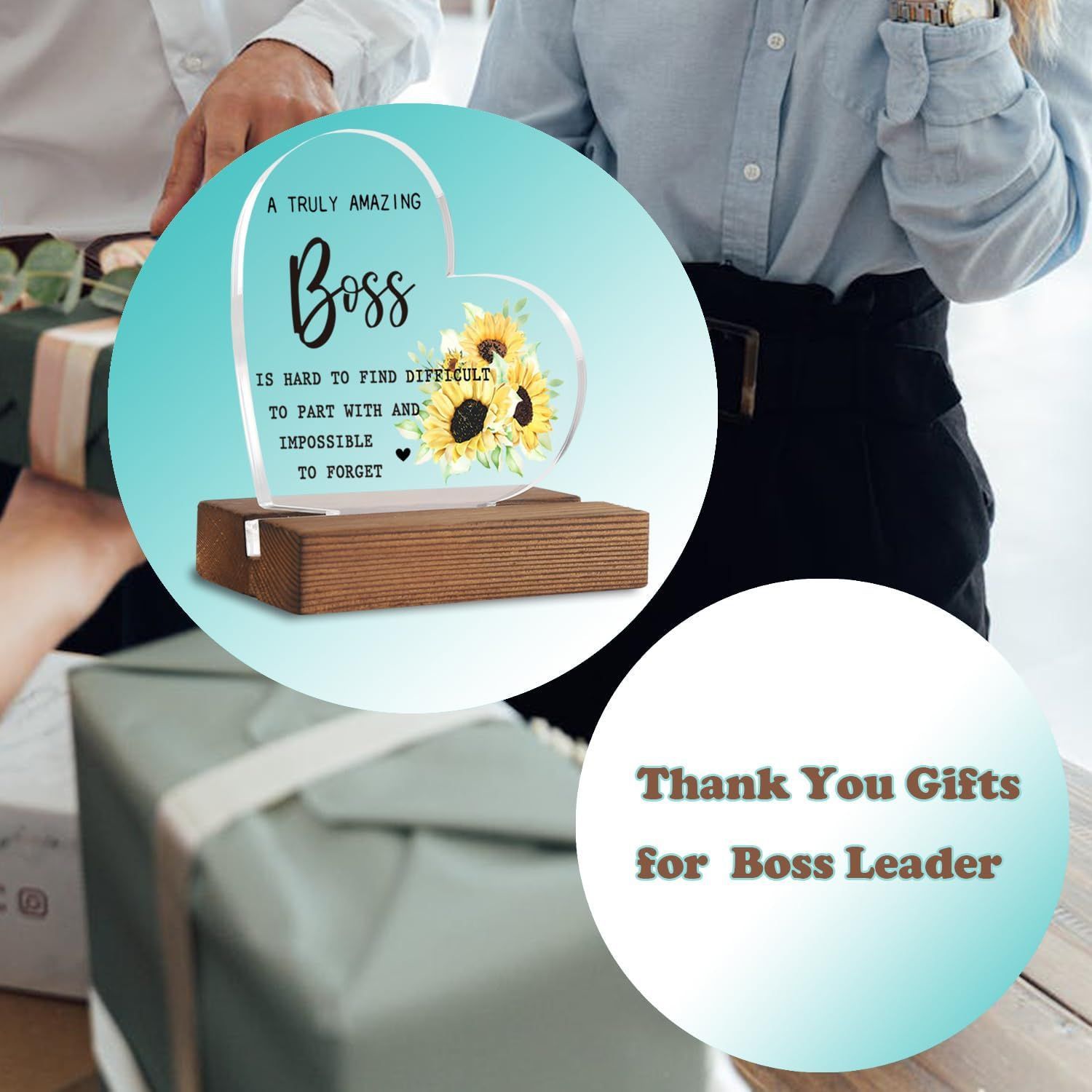 Transfronterizo transparente acrílico en forma de corazón decoración conmemorativa confesión regalo Mesa decoración muebles regalo de negocios decoración de escritorio