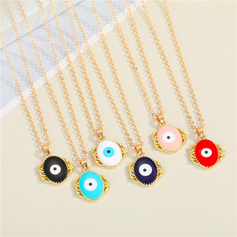 Collier Coloré En Alliage De Mode Géométrique En Gros display picture 1