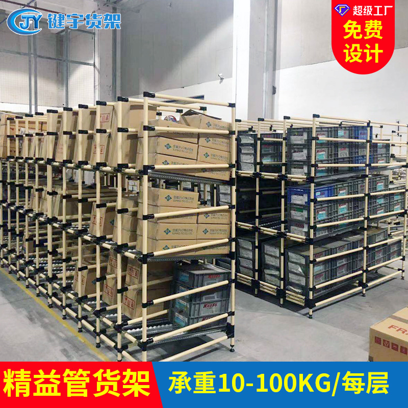 キー宇作業場移動式線棒棚メーカー卸売り多層流暢倉庫物流リーン管棚|undefined