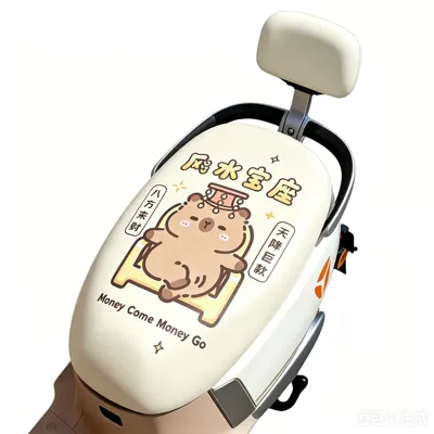 suitable for all seasons, cute – Electric car cushion - 02backrest