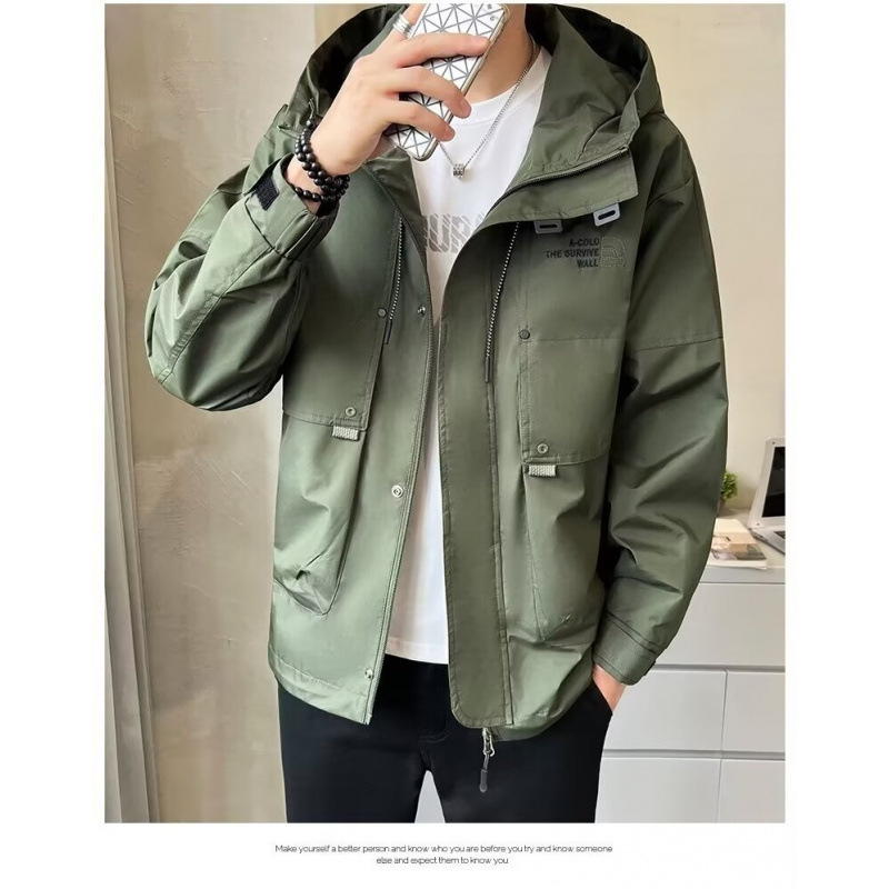 봄과 가을 루피 핸섬 재킷 남자 하이 스트리트 패셔너블 브랜드 홍콩 스타일 일본 스타일 하라주쿠 스타일 한국 스타일 패셔너블 루즈 재킷