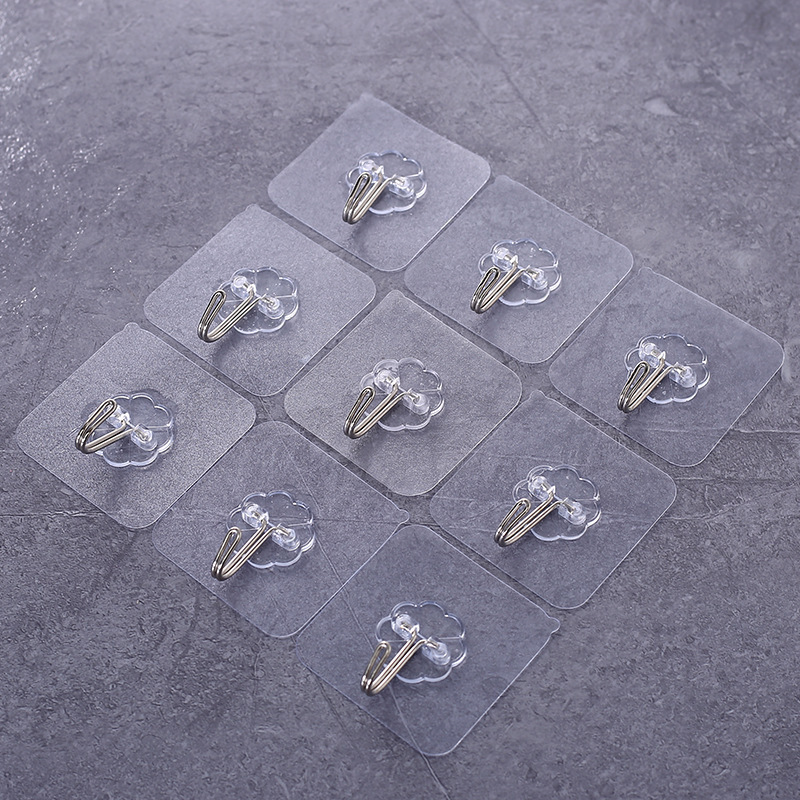 Hook with Strong Adhesive for Kitchen Wall Hanging, Heavy-Duty, No-Drill, Traceless, Behind-Door Clothes and Keys, Stainless Steel Adhesive Hook Hook with Strong Adhesive for Kitchen Wall Hanging, Heavy-Duty, No-Drill, Traceless, Behind-Door Clothes and Keys, Stainless Steel Adhesive Hook