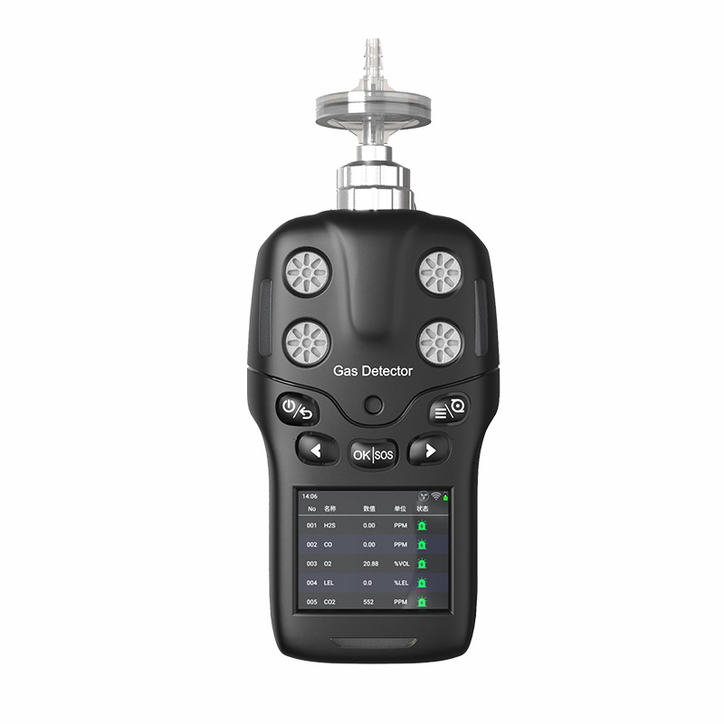 手持式氧气浓度仪高精度数字传感器器LED照明实时氧气浓度分析仪