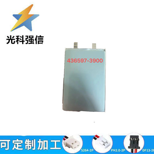 空对空436597聚合物锂3900MAH-3.7V移动电源储能电池组平板电脑