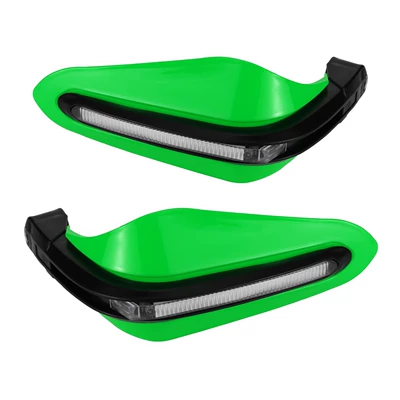 Motorcycle Safety Supplies: Accessories Led White Turn - green-white-light