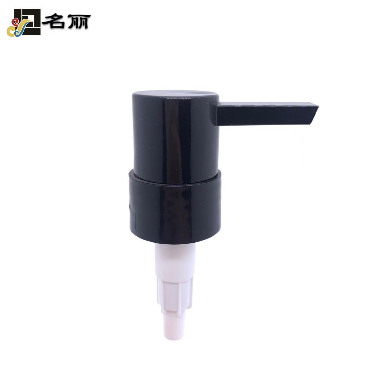 28/410塑料乳液泵头烫银边 UV电镀按压泵 洗护发 plastic pump