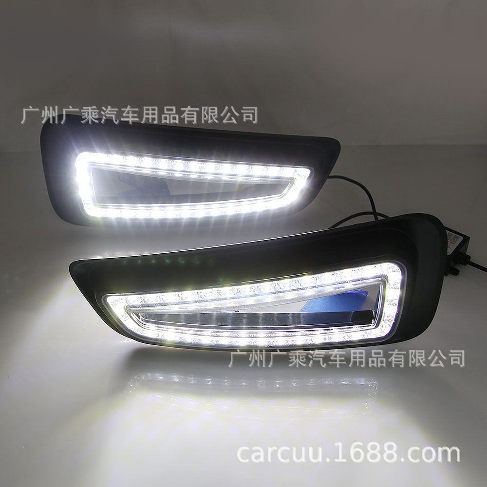 Adecuado para Ford Raptor Luz de marcha diurna F150 Luz de marcha diurna 10-14 año Raptor F150 Luz de marcha diurna