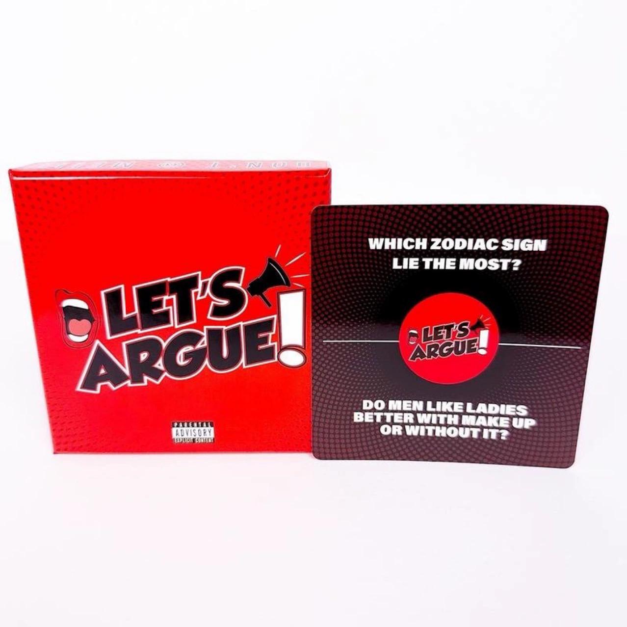 Трансграничный источник Семейная пара игры карты Let's Argue Card Game