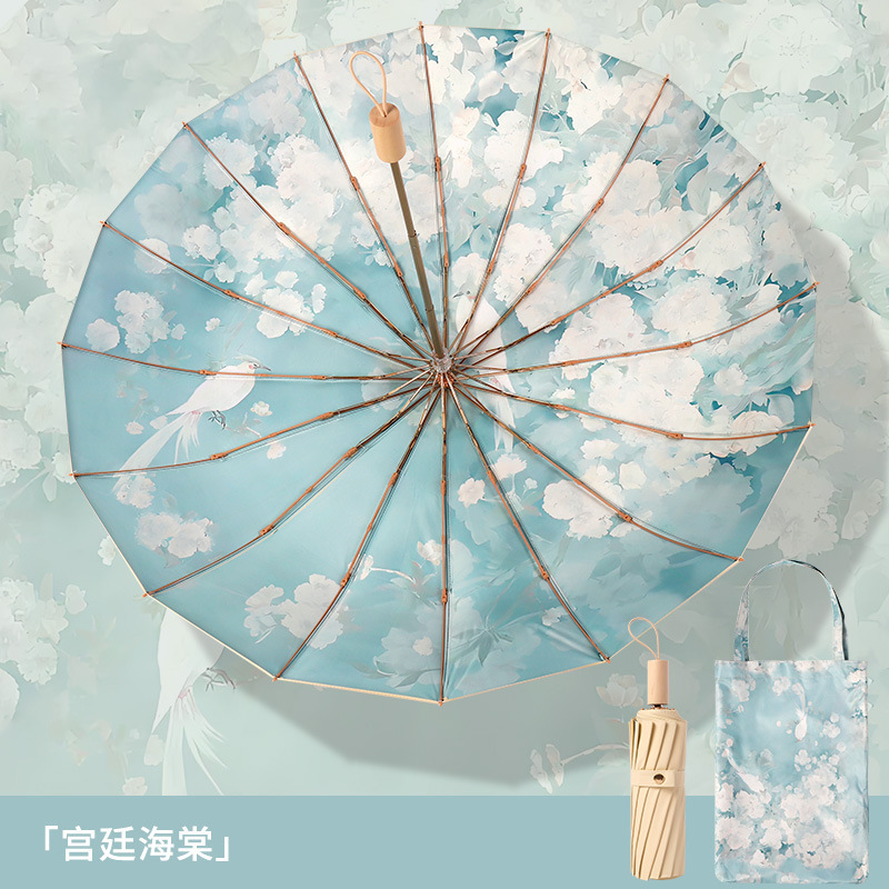 16本骨カラーゴム傘 ニューミストローズ 70% off重晴雨兼用女性用日よけ傘 日焼け止め・UVカット傘|undefined