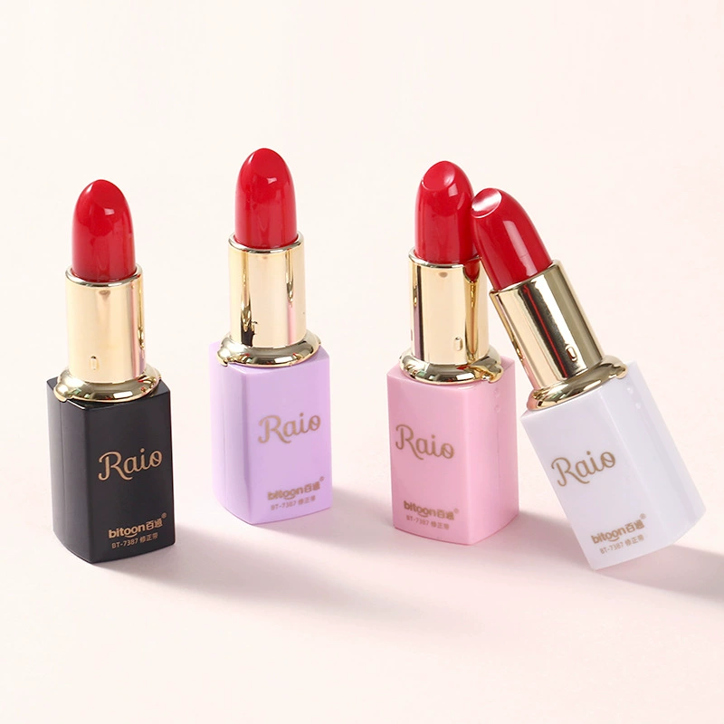 Креативный и ультратонкий корректор в форме помады с ПЭТ-сердечником для трансграничной продажи студенческих канцелярских товаров