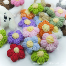 ë�����hС��ܽ4CM��ɫ��껨DIY�ֹ�����ë��Ь�Ӱl�����o��