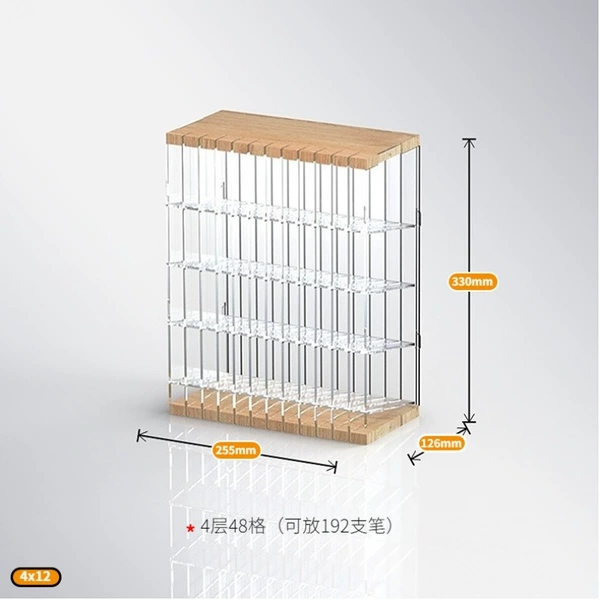 ☆First order dropped☆Mark pen holder [diagonally inserted into four layers to hold 192 pens]❉❀❉