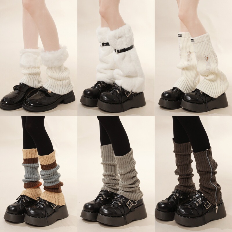 【Cost Price Clearance】Socks for Autumn and Winter, Fleece-Lined and Thickened, Furry Leg Warmers, Y2K Style, Retro Snow Boot Socks 【Cost Price Clearance】Socks for Autumn and Winter, Fleece-Lined and Thickened, Furry Leg Warmers, Y2K Style, Retro Snow Boot Socks