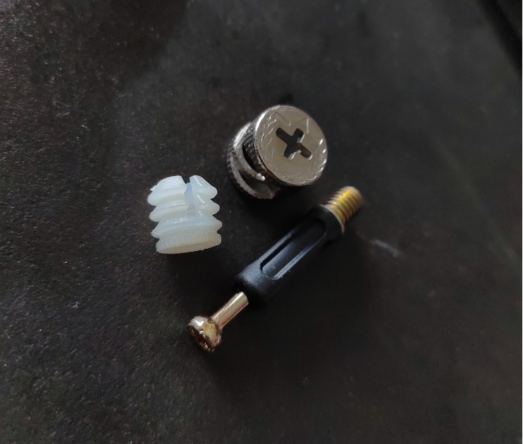 40 positioning machine screw rod +15mm iron wheel + Embedded