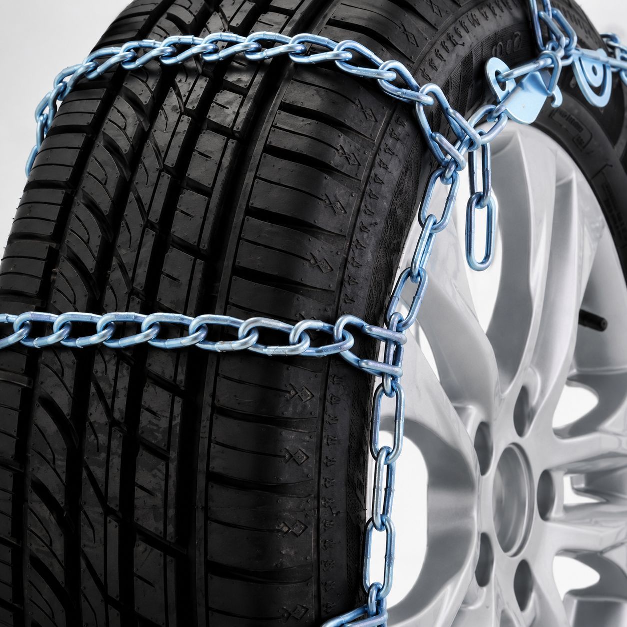 Large 22 Series Car Anti-Skid Chains, Wear-Resistant Manganese Steel, Truck, Bus, Fire Truck, Off-Road Snow Tire Anti-Skid Chains