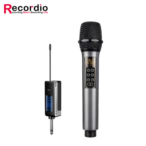 GAW-010B Wireless Handheld Microphone Household Outdoor 1-to-1/2 Wireless U-Section Microphone Universal Microphone