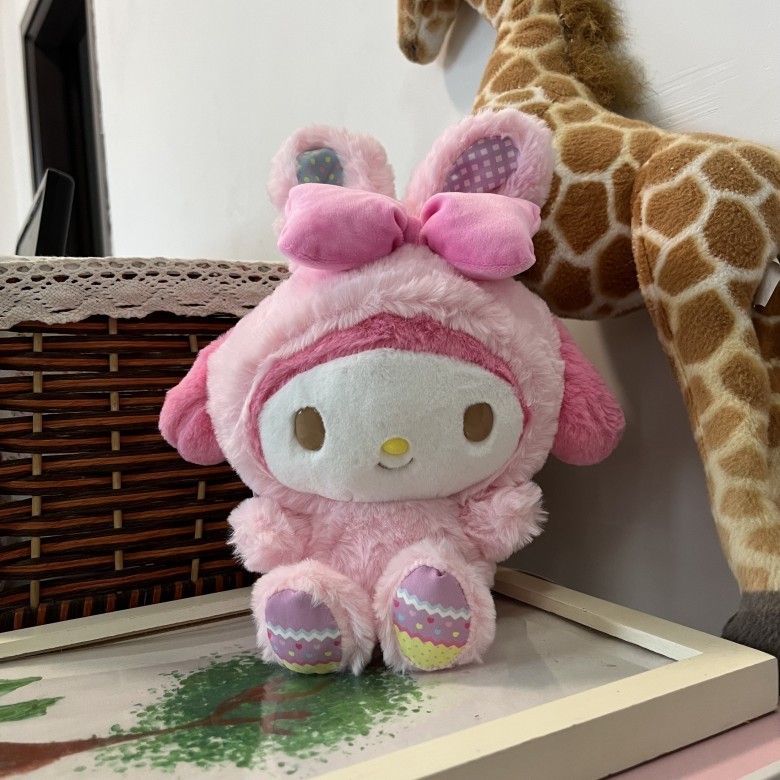 三麗Oイースターウサギの耳の翼の小さい色の卵のクマの洛米の玉桂の犬の美楽のティのぬいぐるみの公の子の包みのペンダント|undefined