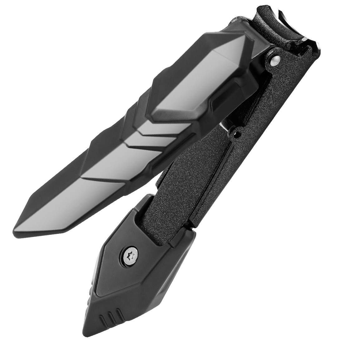 Amazon venta caliente cortaúñas de gran apertura, almacén de almacenamiento de virutas de uñas, cortaúñas a prueba de salpicaduras, juego de cortaúñas individuales