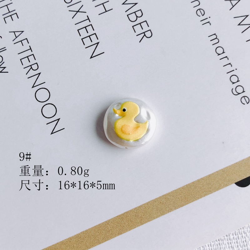 6g Weight Beads Jewelry Making Type 20*15mm Jewelry Making Size Jewelry Accessories Classification Smooth Embellishment 10 PCS/Package Quantity Acrylic Material Animal, Cartoon, Fruit Pattern All Seasons Season Cute Style 10 PCS/Package 20*15mm Acrylic Animal Cartoon Fruit Beads Jewelry Accessories 12