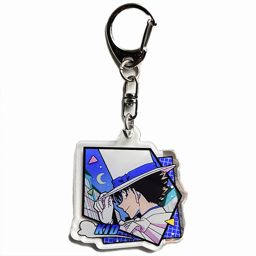 Cartoon & Anime Detective Conan-themed Acrylic Keychain: Featuring Ai Haibara, KID, and Shuichi Akai Keychains