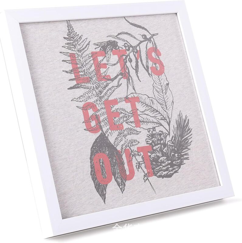 Cross-Border Acrylic Photo Frame, Wooden White Display Frame, Souvenir Storage Hollow Frame, Clothing T-Shirt Hanging Frame Cross-Border Acrylic Photo Frame, Wooden White Display Frame, Souvenir Storage Hollow Frame, Clothing T-Shirt Hanging Frame