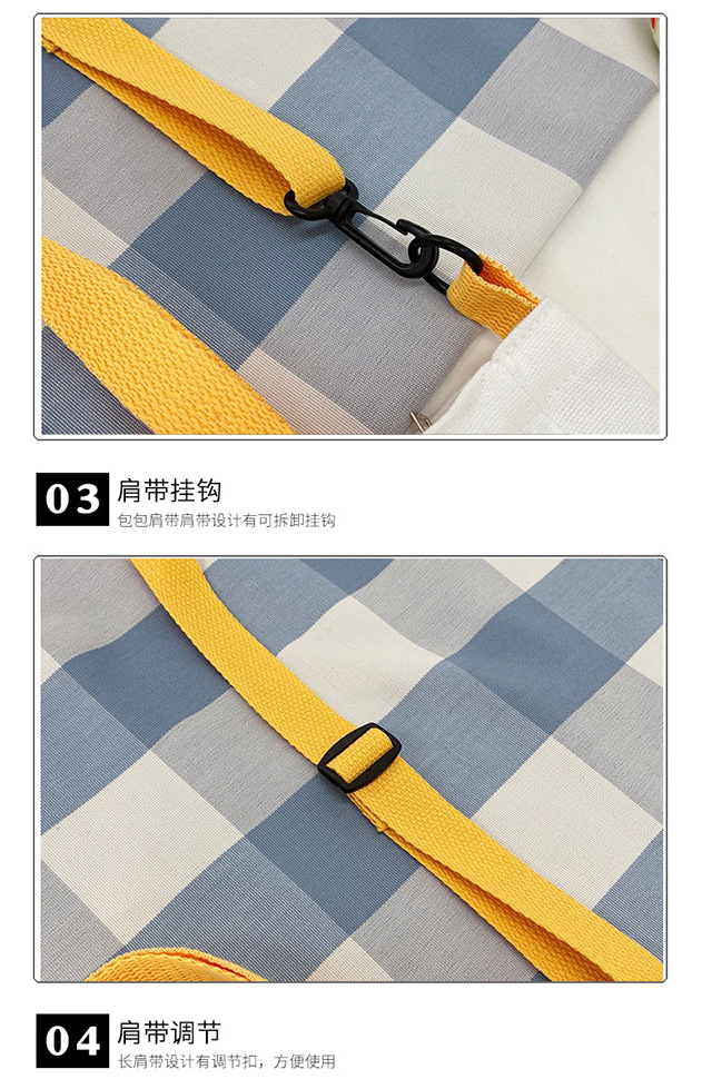 Small canvas bag, Japanese-style Instagram bag, student shoulder bag, Korean-style small, cute and artistic hand-held bag undefined