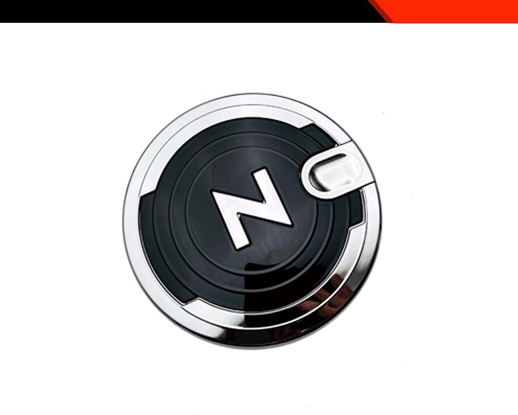 Suitable for Honda 23 N-BOX modified fuel tank cap decorative frame JF5 JF6 special fuel tank protective light sticker