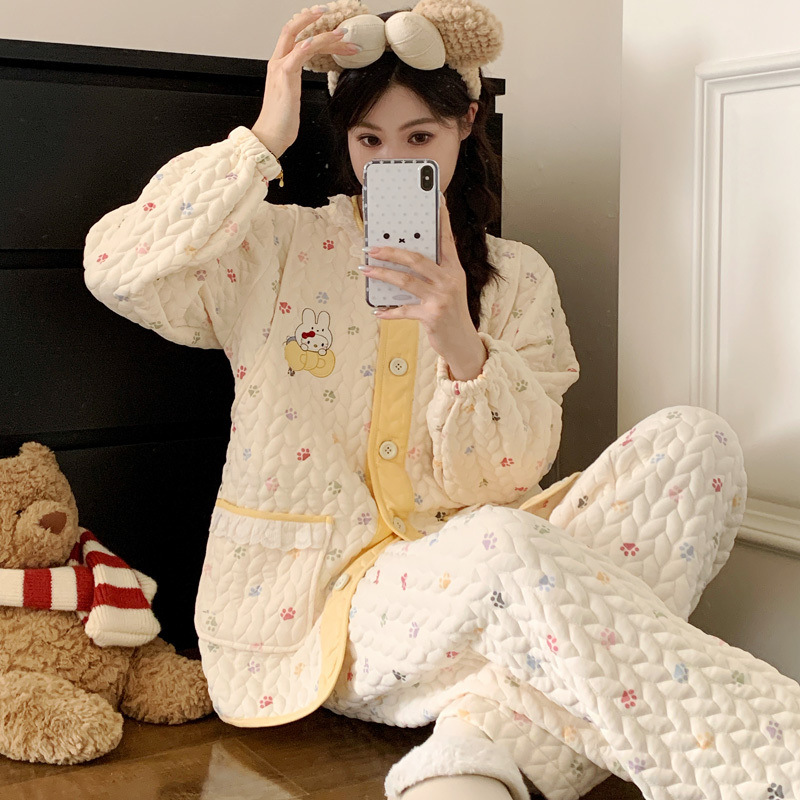 S-3968#rabbit girl [thick air cotton] / L size [ 42.5-60kg ]