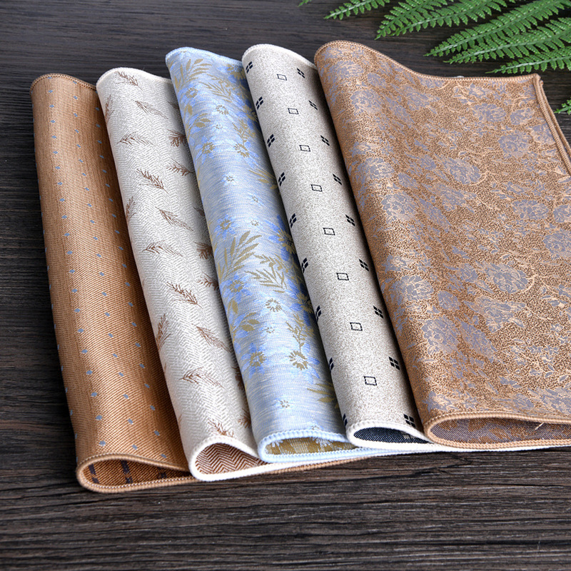 Men's business pocket square, foldable pocket handkerchief, suit accessory, 23cm, new jacquard design, 2026 light color series, for presenters Men's business pocket square, foldable pocket handkerchief, suit accessory, 23cm, new jacquard design, 2026 light color series, for presenters