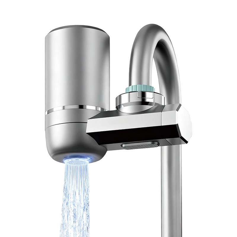 Purificador de agua de grifo inteligente de ultrafiltración doméstico de bebida directa de cocina y baño de agua del grifo inhibidor de incrustación de cerámica compuesta desmontable y personalizada