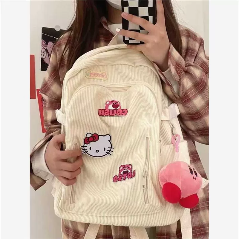 Hello Kitty, милая японская вместительная рюкзак