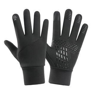 Amazon Sports Riding Touch Screen Gloves Men's Winter Cotton Waterproof Outdoor Non-slip Sports Non-slip Windproof