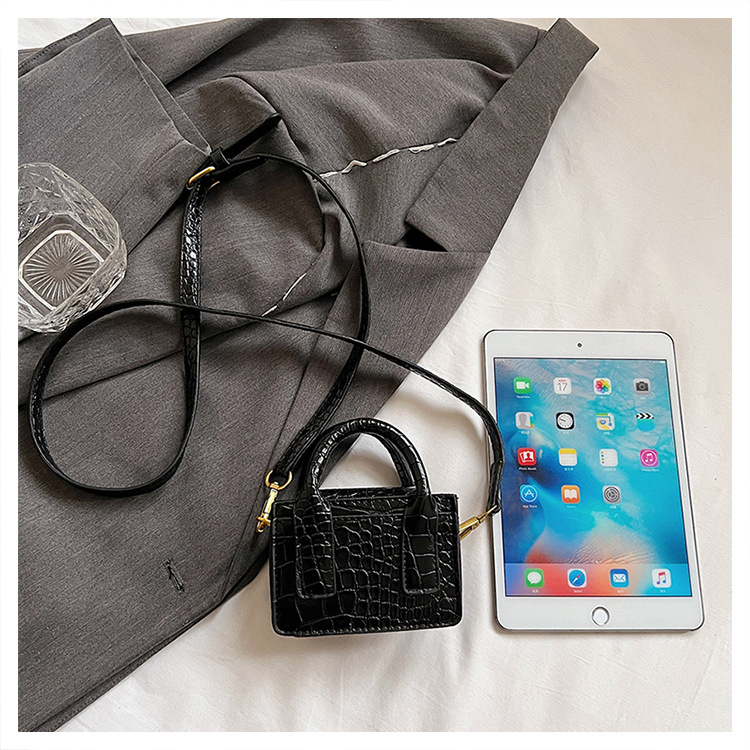 Crossbody Shoulder Bag With Crocodile Pattern For Women_voghion.com