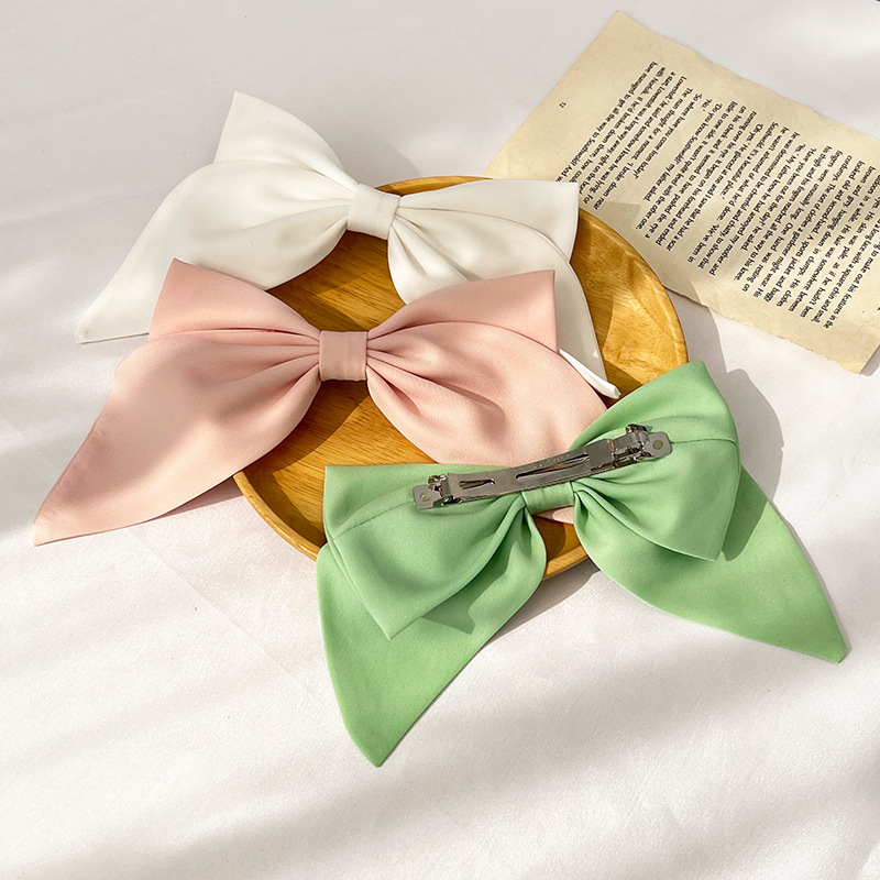 33g Weight Hair Clip Hair Accessories Type 1 Piece Quantity Holiday, Daily Occasion Mouth, Knot, Butterfly, Bow Knot Pattern Women's Gender Elegant, Sweet Style Elegant Sweet Women's Mouth Knot Butterfly Hair Clip 4