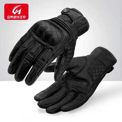 and Winter – Motorcycle Safety Supplies - 305-black-windproof-model-imported-sheepskin-soft-and-comfortable-s