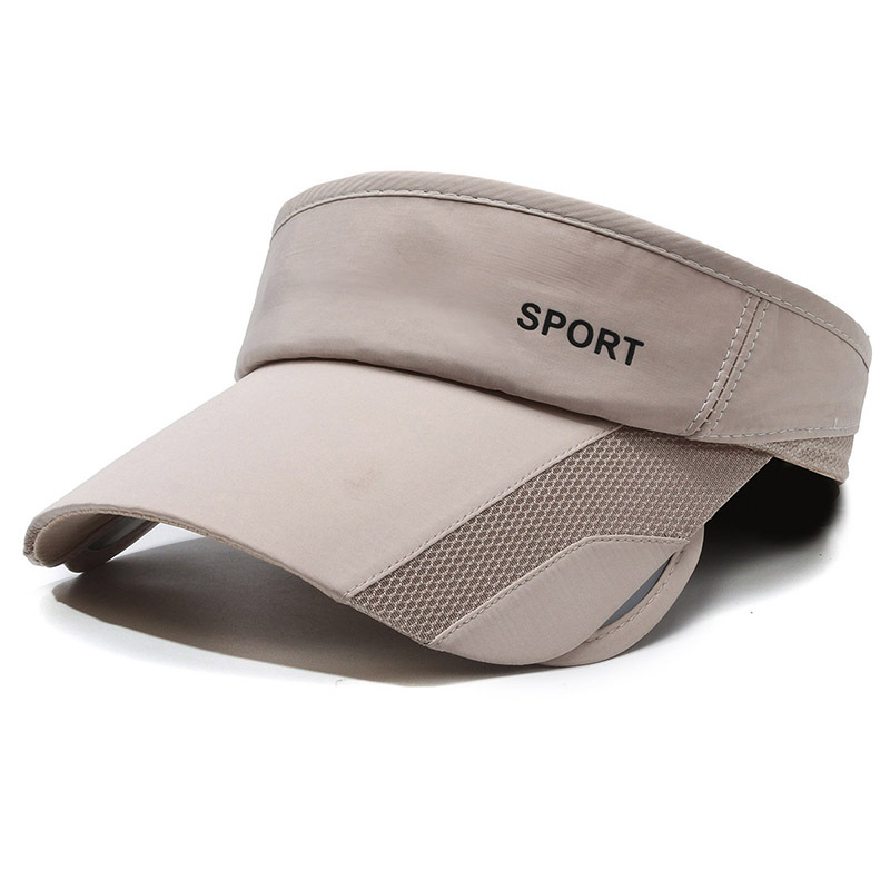 Visor Outdoor Sports Marathon Bescherming Unisex Casual Zonnehoed Rekbare Randloze Baseballpet_voghion.com