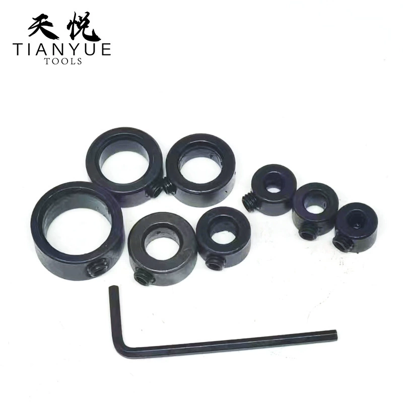 Ограничительное кольцо сверла 3-16 мм Ограничительное кольцо сверла спиральным сверлом Позиционирующее кольцо Деревообработка Регулировка глубины сверления Ограничитель