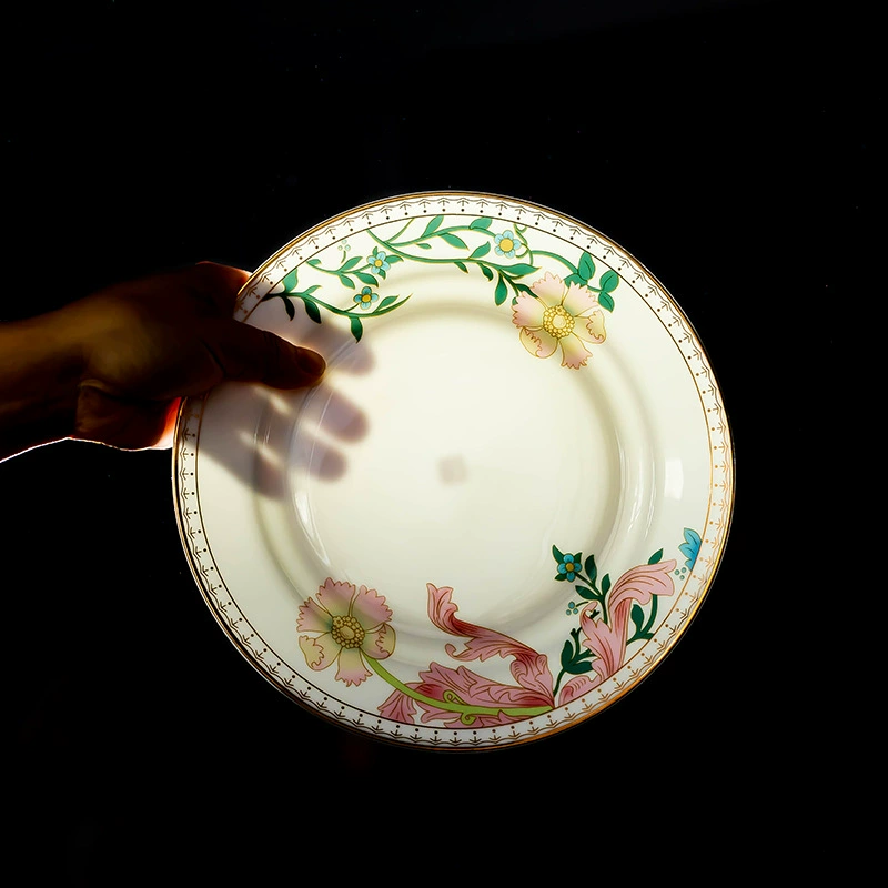 闲云居 Jingdezhen кость porcelain посуда набор британский легкий люкс маленькие свежие блюда дома