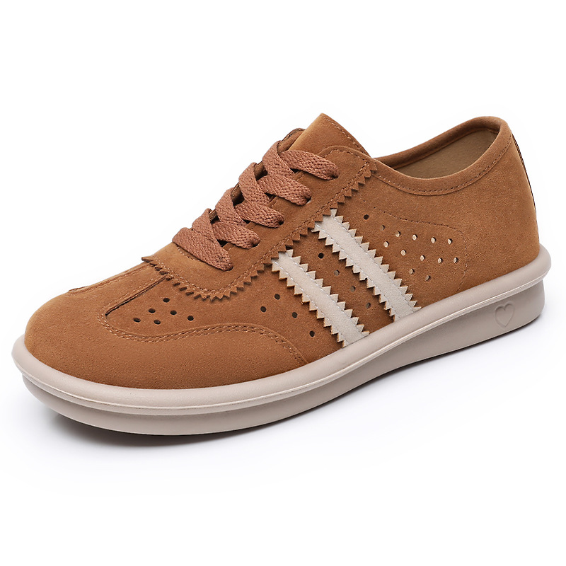 Forrest Gump zapatos de verano para mujer nuevo estilo retro zapatos de entrenamiento alemán zapatos casuales con cordones zapatos de deporte de mujer de tendencia transpirables de suela suave