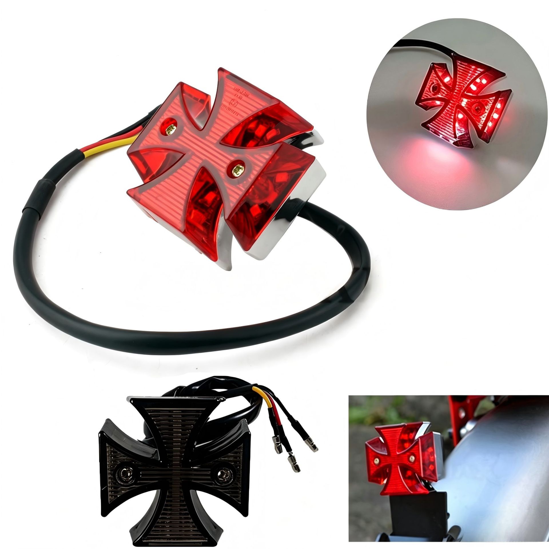 Motorcycle Accessories Motorcycle Led Tail Light Turn Signal Modification Universal Signal Light Tail Light