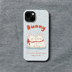 聖誕兔子菲林二合一適用蘋果15promax手機殼軟殼14pro/13/11/硬殼